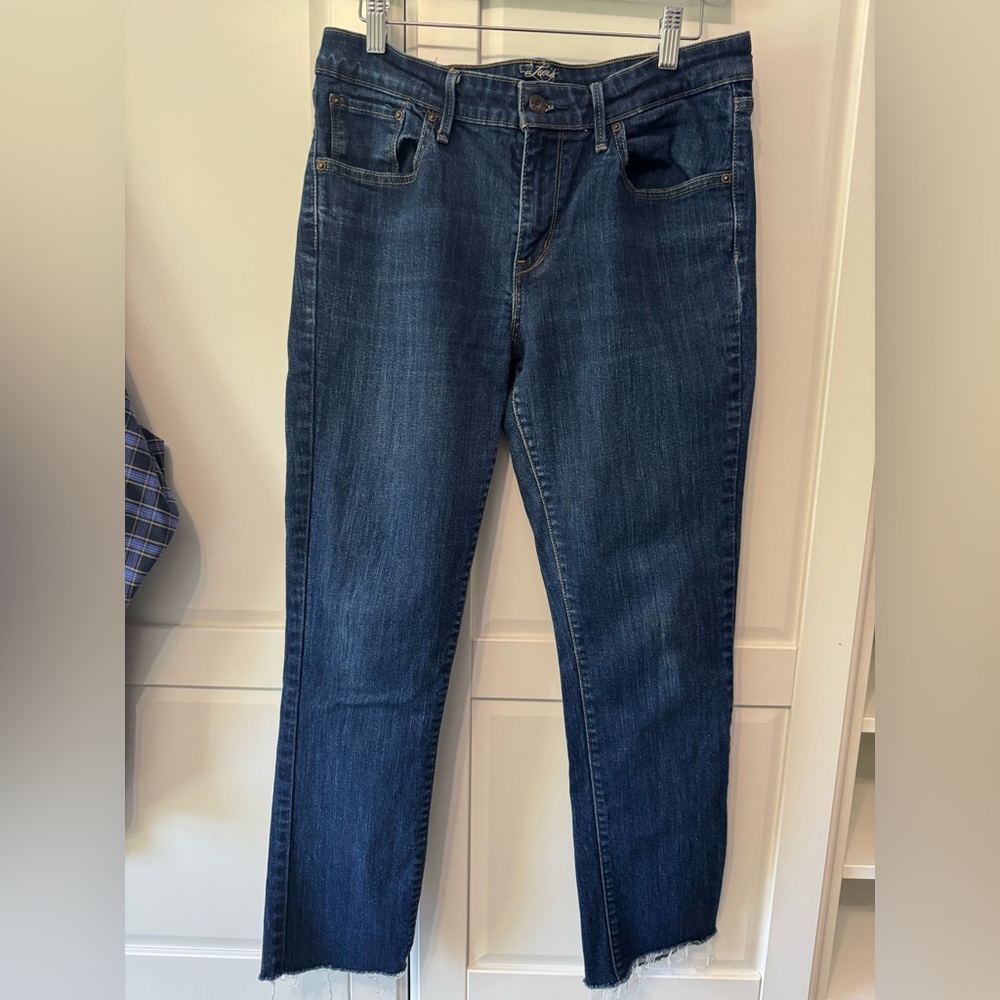 Levi's Women's Dark Blue‎ Straight Leg San Francisco Jeans